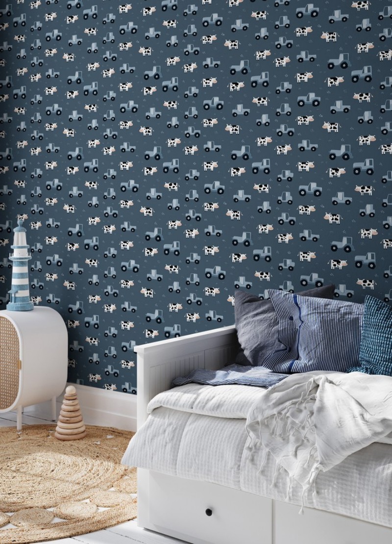 Afbeeldingen van Kleurcombinatie Nisse Dark Blue - 1093201-03 - 07752-01